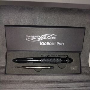 Tungsten Steel Professional Military Grade Defense Pen, Emergency Glass Breaker
